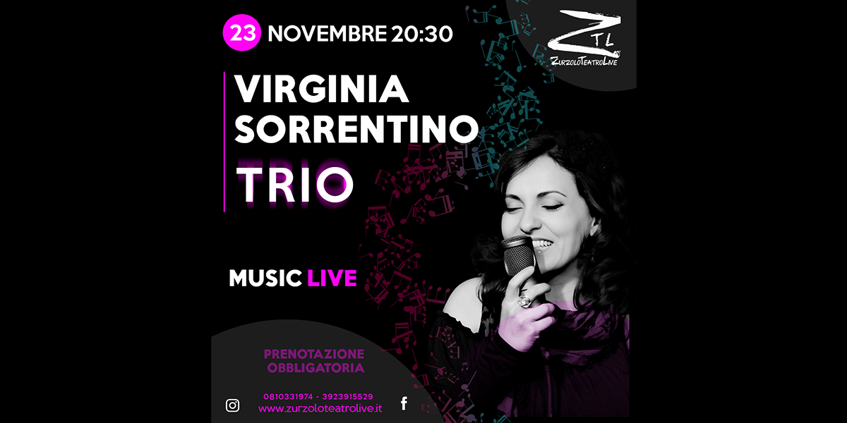 23.11.2024 Virginia Sorrentino Trio